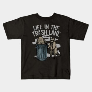 Life in the Trash Lane Kids T-Shirt